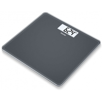 Весы электронные стеклянные Beurer GS 213 Darksilver